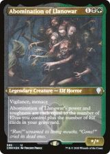 Abomination of Llanowar card image