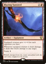 Blazing Sunsteel card image