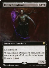 Elvish Dreadlord card image