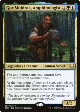 Gor Muldrak, Amphinologist card image
