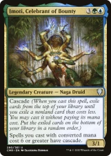 Imoti, Celebrant of Bounty card image