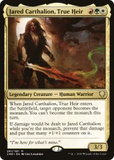 Jared Carthalion, True Heir card image