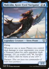 Malcolm, Keen-Eyed Navigator card image