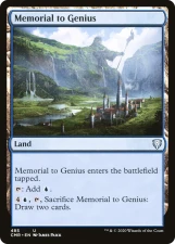 Memorial to Genius card image