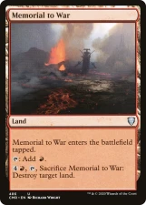 Memorial to War card image