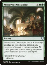 Monstrous Onslaught card image