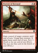 Portent of Betrayal card image