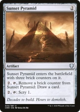 Sunset Pyramid card image