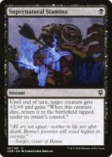 Supernatural Stamina card image