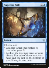 Supreme Will card image