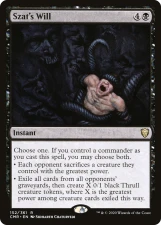 Szat’s Will card image