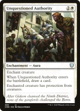 Unquestioned Authority card image