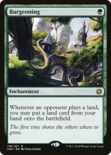 Burgeoning card image