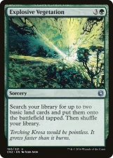 Explosive Vegetation card image