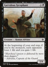 Garrulous Sycophant card image