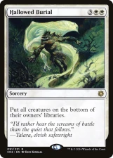 Hallowed Burial card image