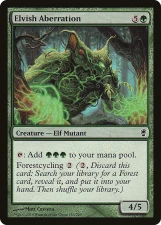 Elvish Aberration card image