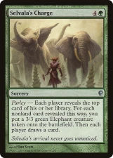 Selvala’s Charge card image