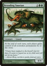 Brooding Saurian card image