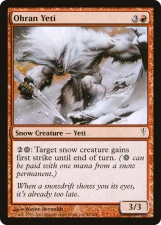 Ohran Yeti card image