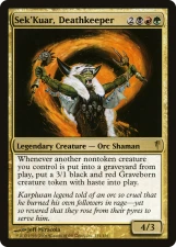 Sek’Kuar, Deathkeeper card image