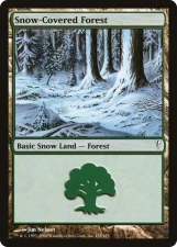 Snow-Covered Forest card image