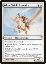White Shield Crusader card image