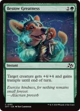 Bestow Greatness card image