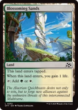 Blossoming Sands card image