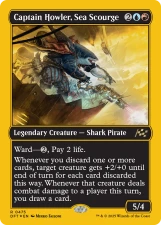 Captain Howler, Sea Scourge card image