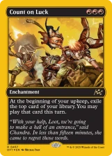 Count on Luck card image