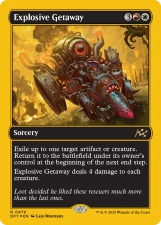 Explosive Getaway card image
