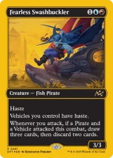 Fearless Swashbuckler card image