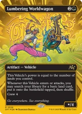 Lumbering Worldwagon card image