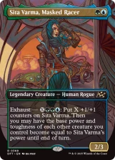 Sita Varma, Masked Racer card image