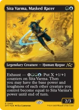 Sita Varma, Masked Racer card image