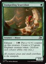 Stampeding Scurryfoot card image
