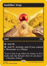 Sunbillow Verge card image