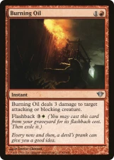 Burning Oil card image