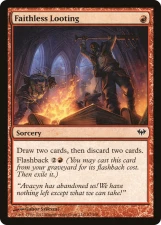 Faithless Looting card image