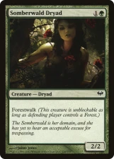 Somberwald Dryad card image