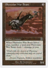 Phyrexian War Beast card image