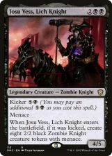 Josu Vess, Lich Knight card image