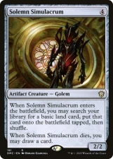 Solemn Simulacrum card image