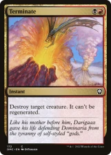 Terminate card image
