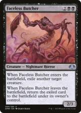 Faceless Butcher card image