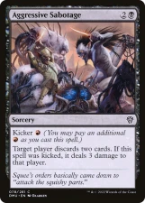Aggressive Sabotage card image