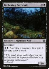 Gibbering Barricade card image