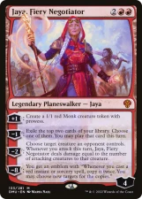 Jaya, Fiery Negotiator card image