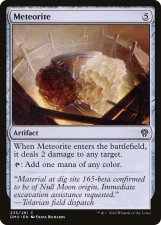 Meteorite card image
